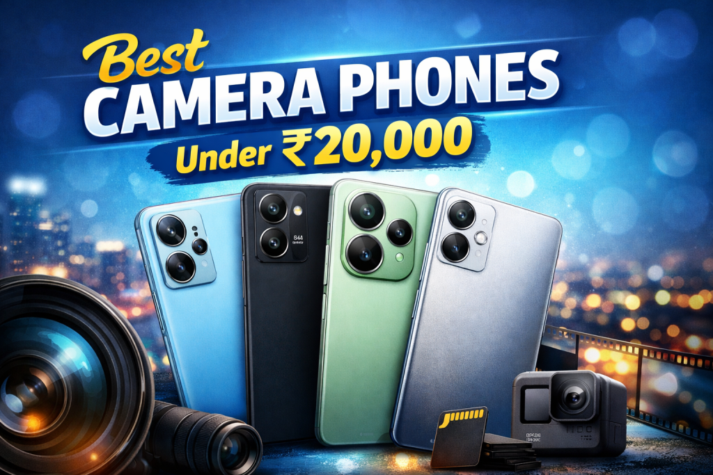 Best Camera Phones Under ₹20,000 in India