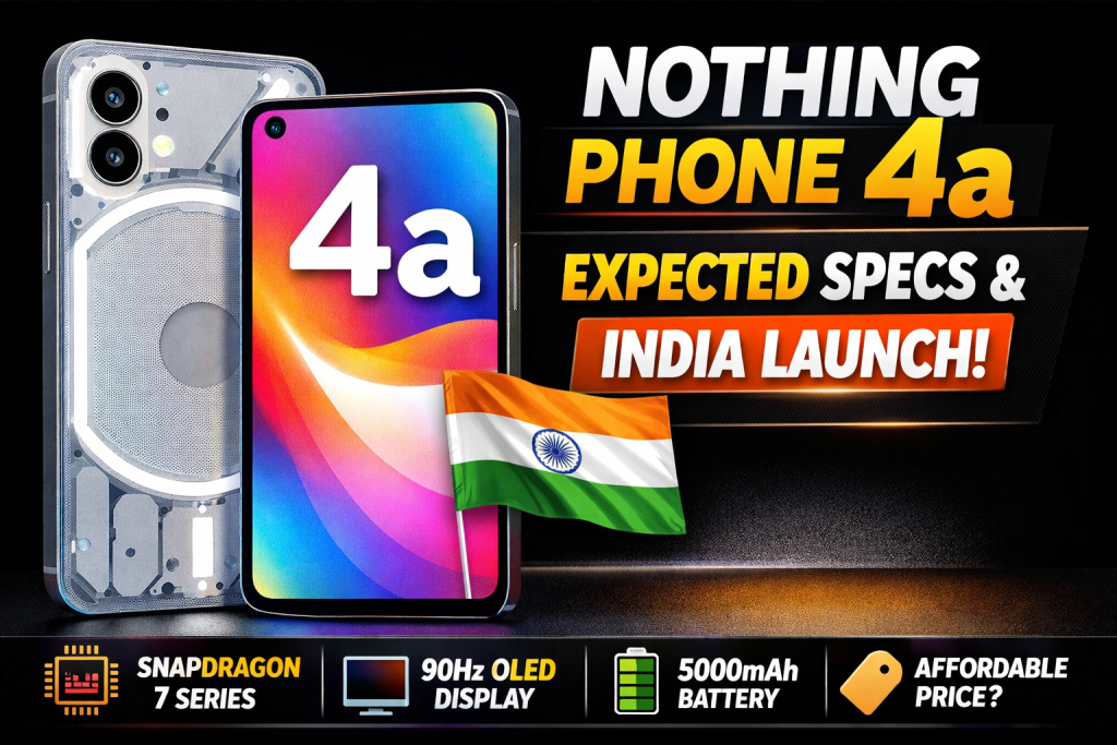 Nothing Phone 4a Expected Specs & India Launch