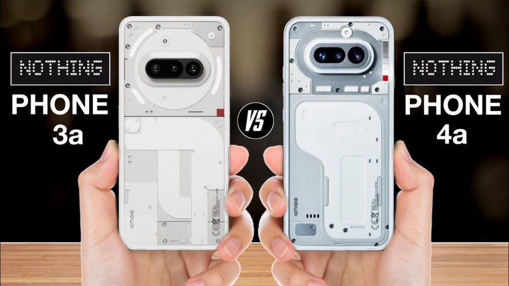 Nothing Phone 4a vs Phone (3a) Glyph Comparison